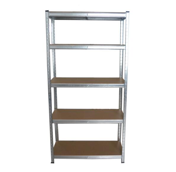 curled upright New Galvanzied shelving unit