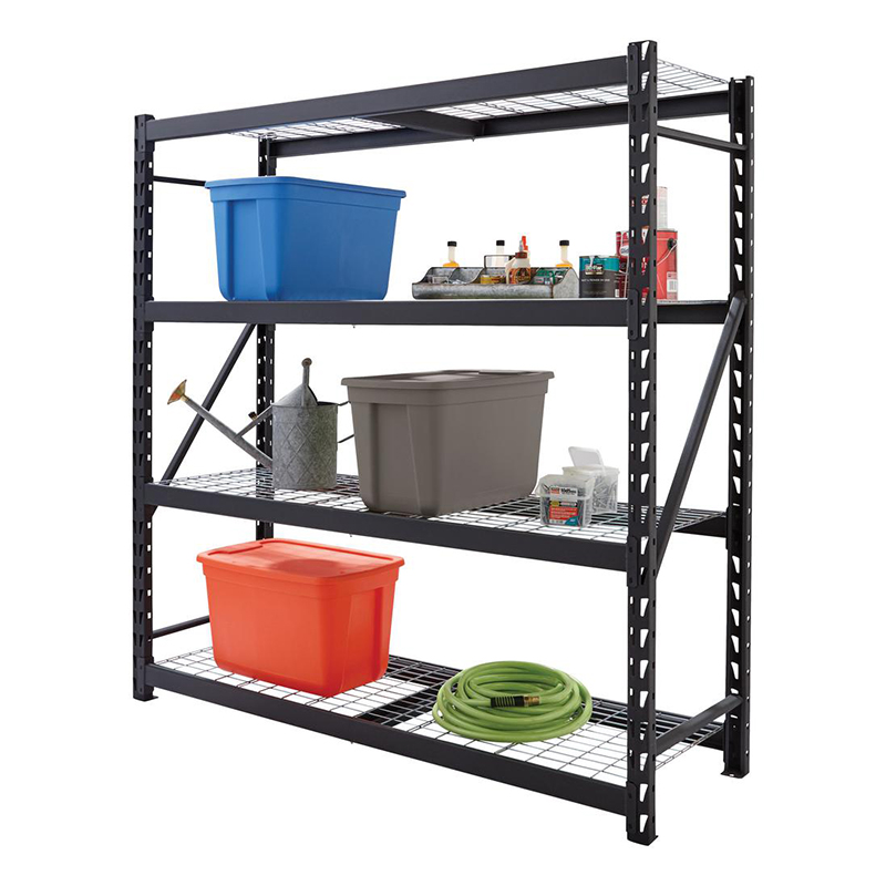 3 or 4 tier welded shelving with wire deck