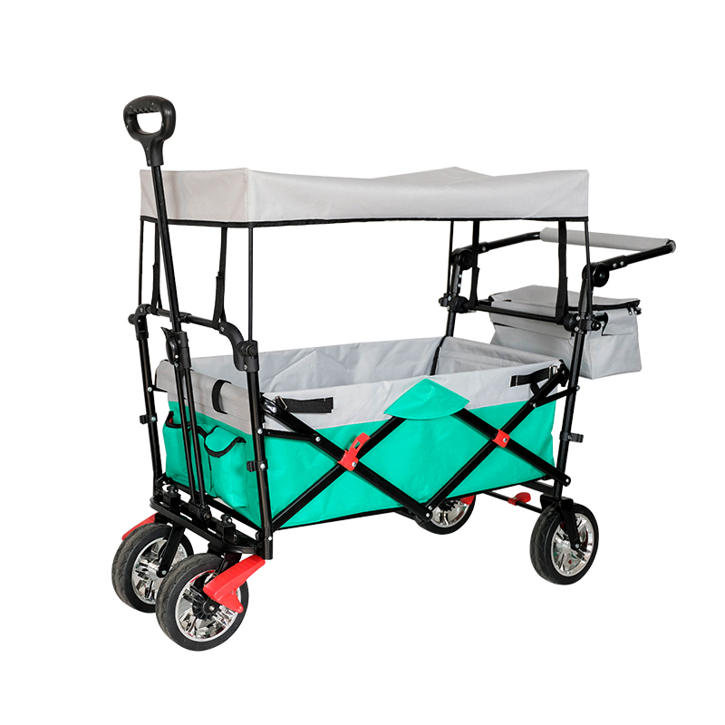 Collapsible Wagon Cart, Folding Wagon, Heavy Duty Utility Wagon